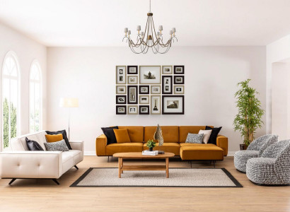 Sofagarnitur Couch Sofa Set 4tlg. Garnitur Sofas Couchen Möbel Einrichtung